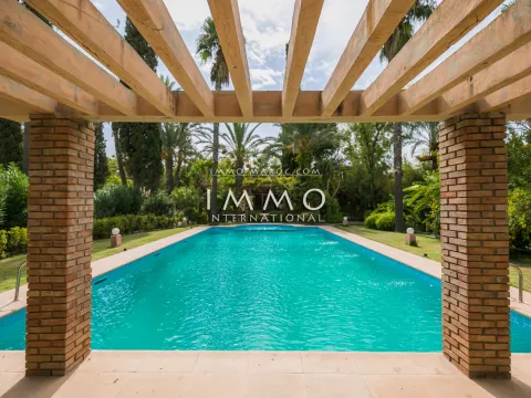 Vente villa Local Commercial luxe Marrakech Palmeraie Bab Atlas