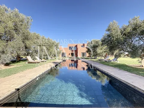 Vente villa Moderne prestige Marrakech Extérieur Route Amizmiz