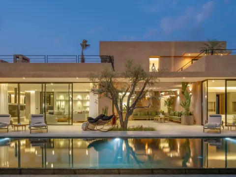 Vente maison Moderne agence immobiliere de luxe marrakech Marrakech Golfs Amelkis