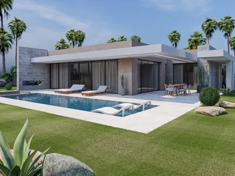 Achat villa Moderne Marrakech Extérieur Route Ourika