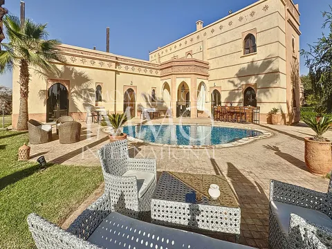 Maison à vendre Marocain prestige a vendre Marrakech Extérieur Route Ouarzazate