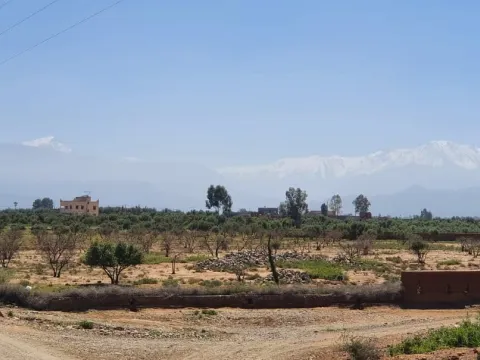 Vente terrain Terrain villa Marrakech Extérieur Route Ourika